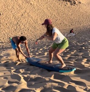 sandboarding extra activity